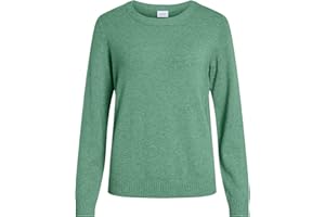Vila Damen Viril O-Neck L/S Knit Top - Noos Viril O-Neck L/S Knit Top - Noos (1er Pack)