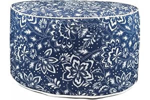 Gardenwize - Inflatable Outdoor Ottoman Chair, Garden Chair Camping Seat Kids Chair - Garden Cushion No Pump Needed (Hampton)