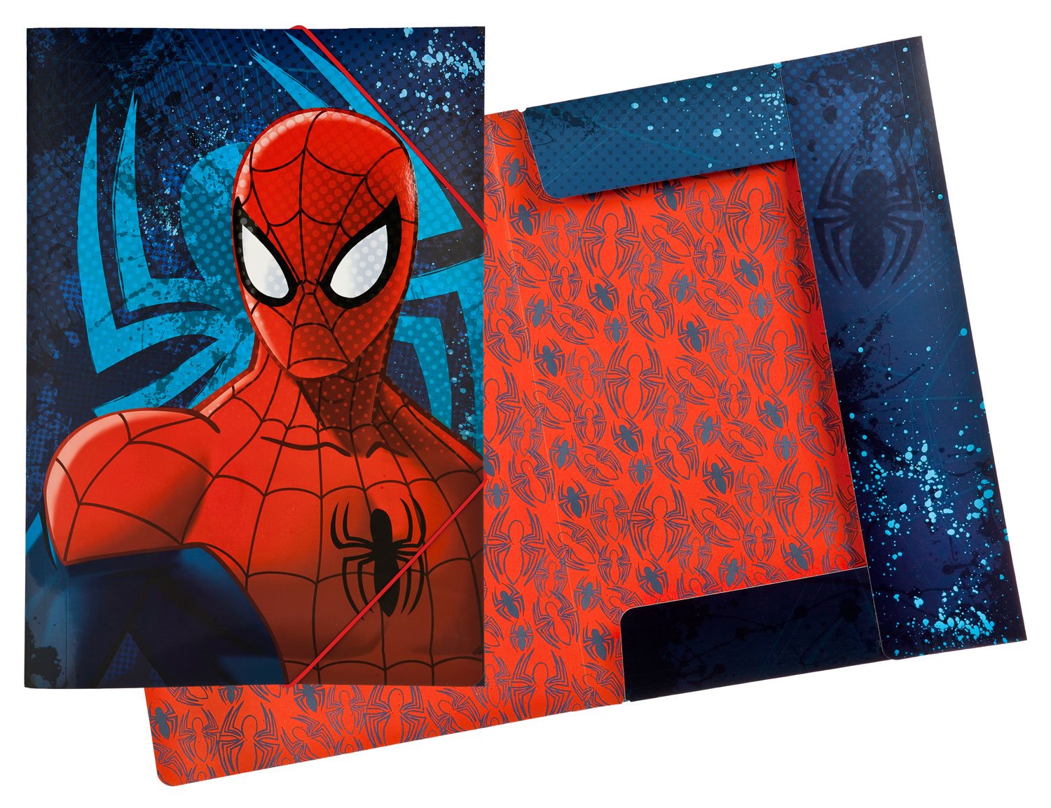 Undercover-SPJU0300-Gummizugmappe-A4-Marvel-Spider-Man