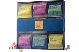 ‎WALLY AND WHIZ Wally and Whiz - The Ramadan Box – Dänische Gourmet Fruchtgummis – 27 Beutel - 3 Schmecken - Süßigkeiten Box - Alkoholfrei, Vegane, Gluten und Laktosefrei - Vegane Süßigkeiten 297g