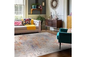 Mazovia Alfombras Multicolores - Abstracto Moderno Alfombras Salon de Pelo Corto - Alfombras Aspecto Desgastado de Matrimonio, Dormitorio y Comedor - Oeko-Tex - Varias Tallas - 200 x 300 cm