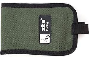 ‎ZITE Zite Fishing Vorfachtasche | Angelvorfächer & Haken | Rig-Bag Haken-Tasche | Rig-Wallet Angeln | 100% Polyester (13x19cm)