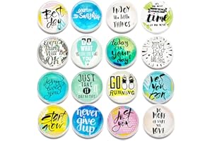 Cosylove Imanes para nevera con diseño de gato de cristal para armarios de oficina, pizarras blancas, fotos, imanes decorativos para el hogar, 16 unidades, carta