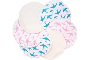 ANA WIZ Coussinets D'allaitement Lavables Bambou x6