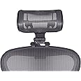 Engineered Now The Original Headrest for The Herman Miller Aeron Chair H4 Carbon | Colors and Mesh Match Remastered Aeron Chair 2017 and Newer Models