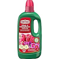 Substral Balkon und Kübelpflanzen Nahrung, Qualitäts-Flüssigdünger für alle Blühpflanzen auf Balkon, Terrasse und Beet…