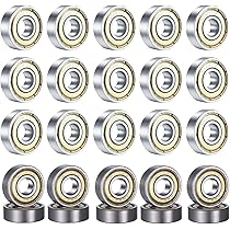 Set 32 Cuscinetti 608zz Per Skateboard E Pattini - 8x22x7mm - Foto 12