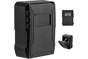 ATJTYSX Schlüsseltresor, Schlüsseltresor mit Zahlencode Aussen, Verlängerte Tragbarer Sicherheitsschloss für Zuhause, Schlüsseltresor mit Zahlencode Aussen, Wandmontierter SchlüSselkasten,Wärmflasch