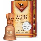Parag Fragrances Orange Attar - 6ml Pure Wood Attar In Handcrafted Bottle - Long Lasting, Alcohol-Free Natural Perfume