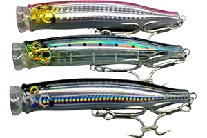 momolures - ULTIMA POPPER 150 60g Floating lure for Bluefish, Tuna, GT, Big fish casting game