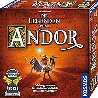 KOSMOS 691745 Die Legenden von Andor - Das Grundspiel, Kennerspiel des Jahres 2013, kooperatives Fantasy-Brettspiel ab 10 Jah
