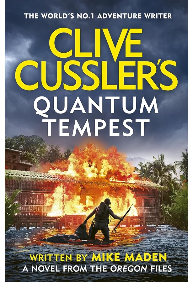 Clive Cussler CD Audiobooks Clive Cussler's Hellburner (The Oregon Files) &ndash; Hardcover By Mike Maden, In Good Condition Clive Cussler Fiction &amp; Books