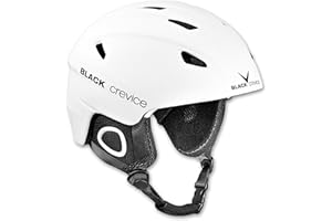 Black Crevice Kask narciarski Kitzbühel I kask narciarski o sportowym designie, kask narciarski dla mężczyzn i kobiet, kask narciarski z poliwęglanu, oddychający kask narciarski, regulowany rozmiar