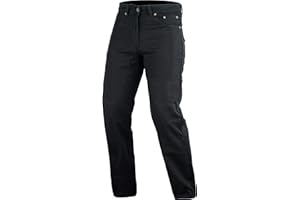 BIKERS GEAR AUSTRALIA Bikers Gear Pantaloni da motociclista, jeans taglio classico, con protezioni in kevlar DuPont Aramid rimovibili