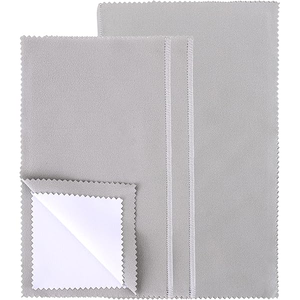 Confezione 20 Panni Per Pulire Gioielli - Pile Double Face, 8x8 Cm, 4 Colori - Foto 9