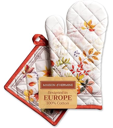 Maison D' Hermine Amarante - Juego De 3 Toallas De Cocina Multiusos, 100% Algodón, Suaves Y Absorbentes, Paños De Cocina, Paños De Cocina (50 Cm X 70 Cm