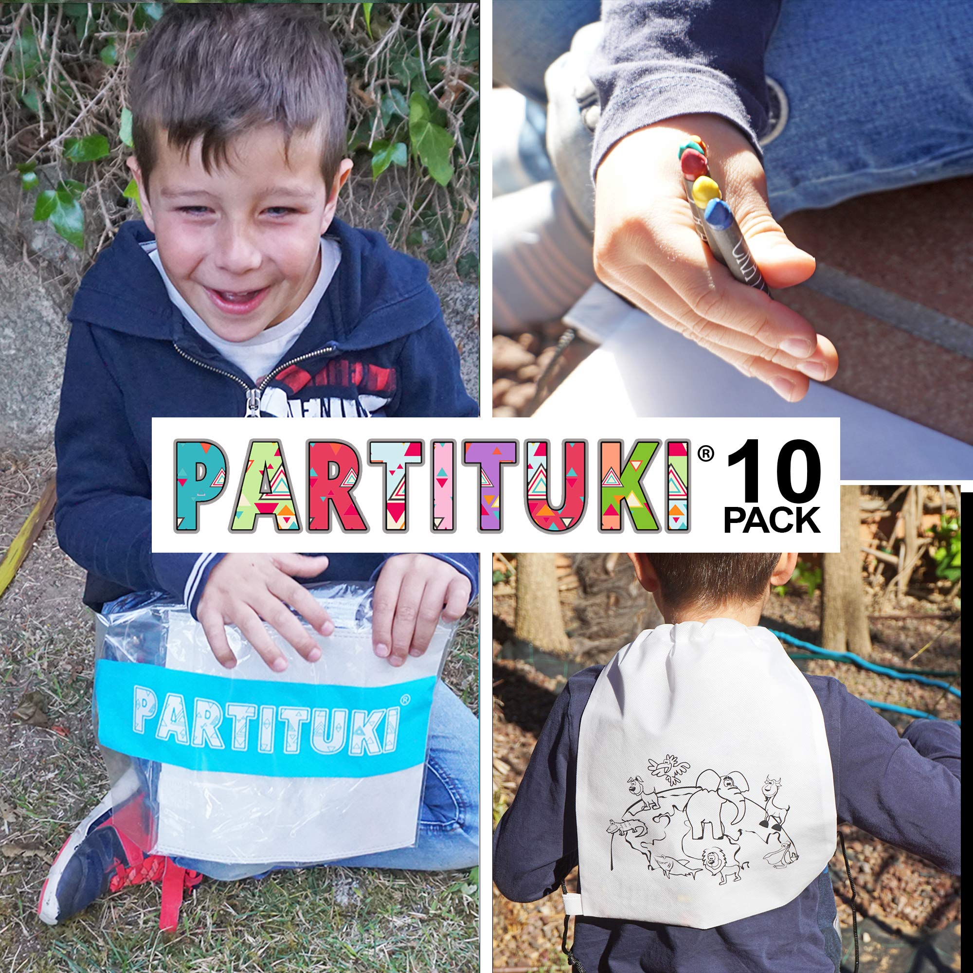 Petits-Cadeaux-Anniversaire-Partituki-Lot-de-10-Sacs--Colorier-pour-Enfants-avec-des-Cires-Colores-Dtail-pour-Ftes-danniversaire-des-Enfants-Pignata