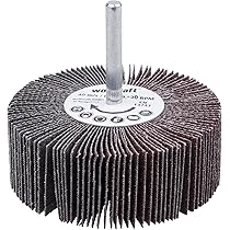 Mola A Lamelle Wolfcraft 2034000 | Grana 80 Per Trapani | Per Legno, Metallo E Plastiche - Foto 9