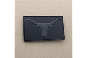 2AFTER1 Texas Longhorn PVC TX Morale Tactical Rubber Patch