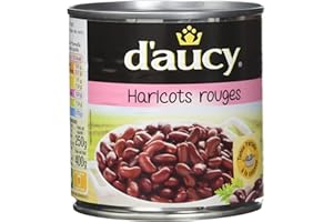 d'aucy Haricots Rouges 400 g - Lot de 6