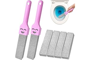 IBOPUXIU 6 Piedra Pomez para Limpieza WC, Cleaning Block WC, 2 Asas Reemplazables, para Inodoros, Limpieza De BañOs, Piscinas, Inodoros Y DescalcificacióN.