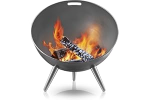 EVA Solo | Foyer de Jardin FireGlobe | Noir | 64 cm | Design Danois, fonctionnalité et qualité