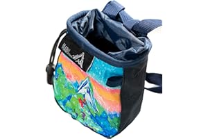 Madu Climb - Rock Climbing Chalk Bag Water Colour Artwork