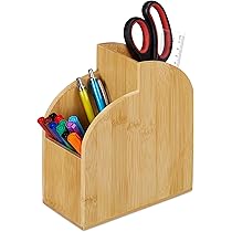 Relaxdays, Bamboo, 4 Drawers, HxWxD - View #3