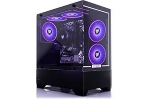 BEASTCOM Q3 PC Gamer AMD Ryzen 5 3400G, 4K Vega Graphique, 16Go RAM, 1To M.2 NVMe, 500W 80PLUS PSU, WiFi, PC Gaming