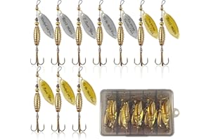 aiyraa Sea Fishing Lures, Fishing Bait/Tackle/Spinners, Fishing Accessories Kit, Fishing Rod Repair Kit, Fishing Accessories for Freshwater/Saltwater Anglers