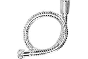Cornat duschslang – förkromad – 50 cm längd – duschslang | Förkromat rostfritt stål – extremt tålig – 1/2 tums anslutning – r