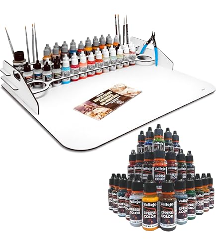 Kit Pinceaux Modélisme Vallejo B02991 - 3 Pinceaux De Précision Tailles 0, 1, 2