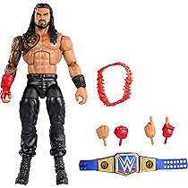 Action Figure WWE Omos Elite Collection Da 15,2cm - Con Articolazioni E Accessori - Foto 10