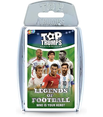 Top Trumps World Football Stars 2013/14 - Das Karten-Spiel Mit Den Stärksten Fußballern, Für 2-6 Spieler Ab 4 Jahren