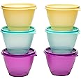 Tupperware Plastic Container - 400ml, 6 Pieces, Multicolour