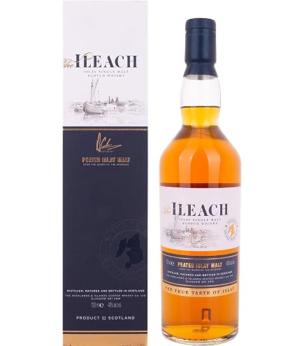Ileach PEATED ISLAY MALT Islay Single Malt 40% Vol. 0,7l in