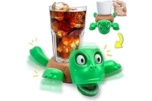 PICKONA Schildkröten Untersetzer, Turtle Coaster, Schildkröte Untersetzer, Untersetzer Schildkröte Lustig, tassenuntersetzer schildkröte, Kreatives Büro Coasters, Party Desktop Dekoration ..Bilderrahmen