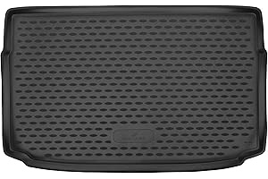 ‎WALSER WALSER XTR Kofferraumwanne für VW Polo 6 (Polo VI) Limousine 06/2017-Heute, 100% passgenaue Antirutschmatte Auto, Gummimatte Auto, Kofferraum Schutzmatte, Anti Rutsch Matte Gummi