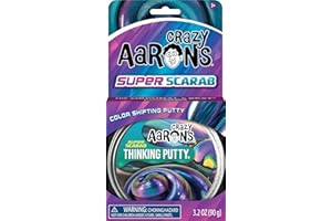 Crazy Aaron's Thinking Putty® - Super Scarab - Multi-Color Sensory Putty for Kids and Grown ups in a 4" Tin - Creative and Endless Fun, Stress Relief Therapy Toys, Never Dries Out