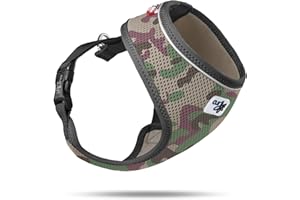 CURLI Basic Harness Air-Mesh Camo L