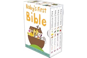 Baby's First Bible Boxed Set: The Story of Jesus, Noah's Ark, the Story of Moses, Adam and Eve (Bible Stories)
