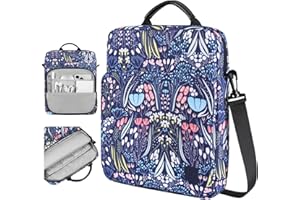 Dadanism Etui ochronne na tablet 9-11 cali, kompatybilne z iPadem Pro 11 2021-2018, iPad Air 4 10,9 2020, iPad 8. 7. generacji 10,2, torba na tablet z paskiem na ramię i uchwytem