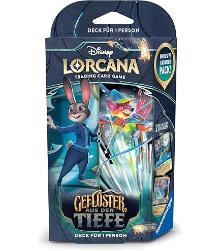 Disney Lorcana Set - 20 Different German Cards | Disney Cards from the  Latest Sets