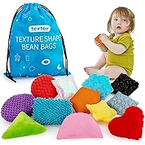 Herramienta Sensorial Para Niños VIRTUENITY 10 Alfombrillas Sensoriales De Silicona – 5 Grandes (25 Cm) Y 5 Pequeñas (14 Cm) Con Texturas Degradadas, Para Autismo, TDAH Y Necesidades Especiales