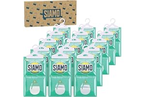 SIAMO Pack x 15 Bolsas Antihumedad Deshumidificador Percha Colgante Para Armarios Garage Trasteros Autocaravanas #1 En Deshumidificadores Absorbentes De Humedad.Alta Absorción Elimina Humedad y Malos Olores