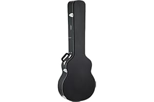 Ortega Guitars Economy Bass Hard Case for Acoustic Bass Instrument Height 127 cm Vinyl Black (OABCSTD)