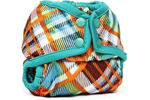 KANGA CARE Rumparooz Newborn Snap Cloth Diaper Cover, Quinn Plaid
