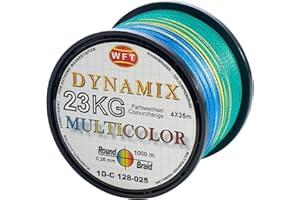 WFT Round Dynamix KG Multicolor 1000m geflochtene Schnur, Durchmesser:0.25mm