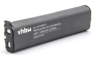 ‎VHBW Bateria NI-MH 1200 mAh 4,8 V nadaje się do MOTOROLA zastępuje NTN8971, NNTN4190, NNTN4190AR, NTN8657, NTN8970A, NTN8971