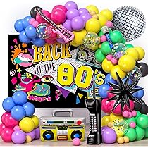 Decorazioni Anni '90 - 32 Pezzi Spirali Colorate | Feste Hip Hop, Discoteca - Foto 8